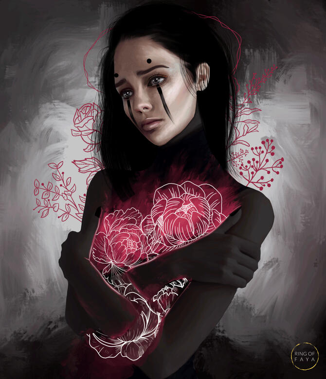 in the darkness we glow