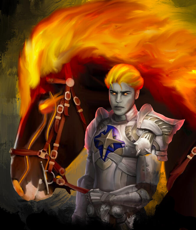 Fire horse