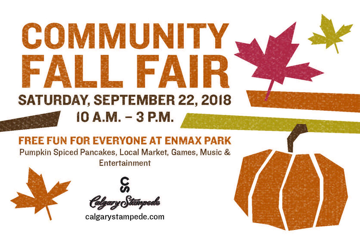 Community Fall Fair Poster